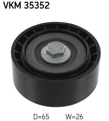 Styrrulle, drivrem, Vänster övre, Upptill Skf VKM 35352 SKF