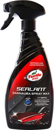 Turtle Wax Sealant Carnauba Spray Wax 500 ml, Universal Turtle Wax
