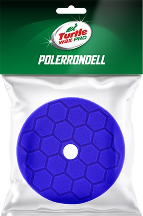 Turtle Wax Polerrondell Blå 150/130x25 Hex/cone Turtle wax BLK311 Turtle Wax