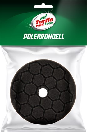 Turtle Wax Polerrondell Svart 150/130x25 Hex/cone Turtle wax SVK3 Turtle Wax