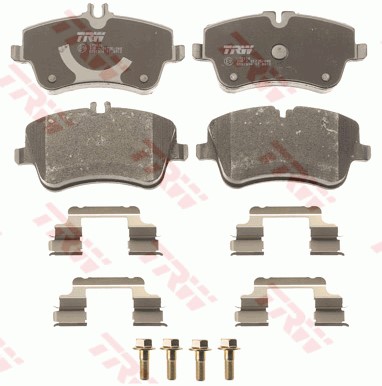 Bromsbeläggsats, Bakaxel Trw Cotec GDB1514 TRW Bromsbeläggsats, Bakaxel Trw Cotec GDB1514 TRW