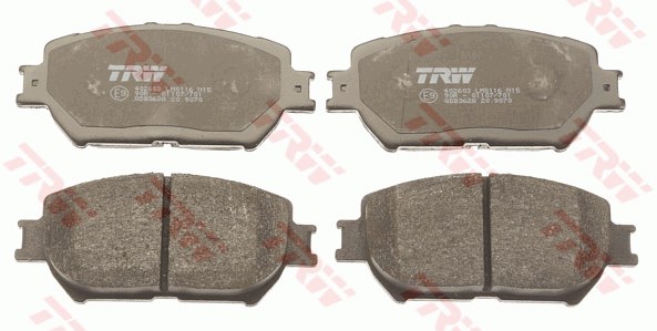 Bromsbeläggsats, Framaxel Trw GDB3628 TRW Bromsbeläggsats, Framaxel Trw GDB3628 TRW