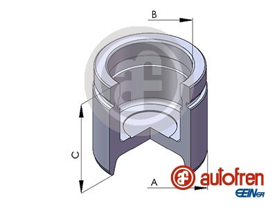 Kolv, bromsok, Framaxel Autofren seinsa D025140 AUTOFREN SEINSA