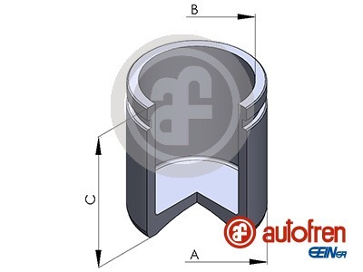 Kolv, bromsok, Framaxel Autofren seinsa D02561 AUTOFREN SEINSA