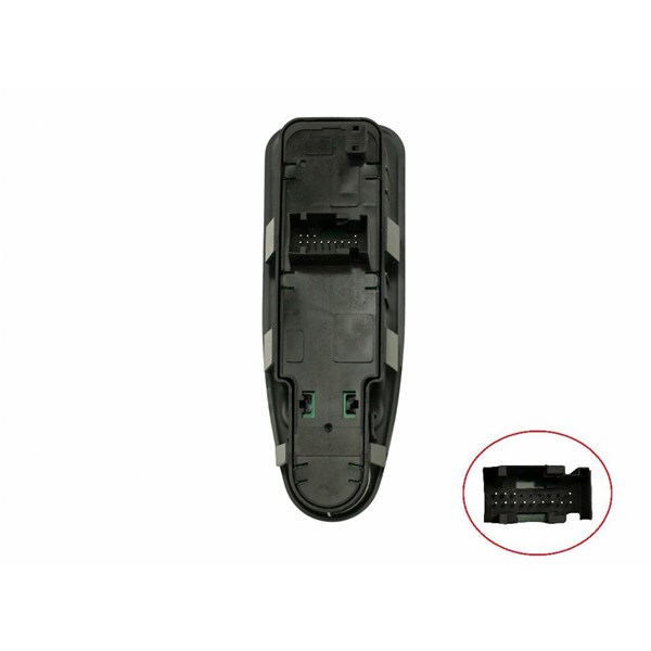 Brytare, fönsterhiss 12V, Höger fram Fast FT82216 FAST