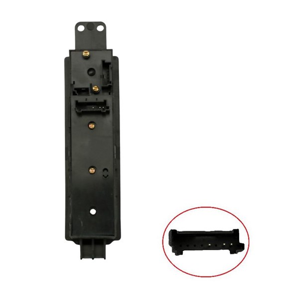 Brytare, fönsterhiss 12V, Höger fram Fast FT82235 FAST