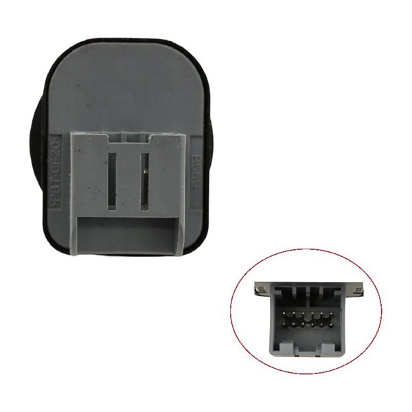 Strömställare, spegelinställning 12V, Vänster fram Fast FT82238 FAST