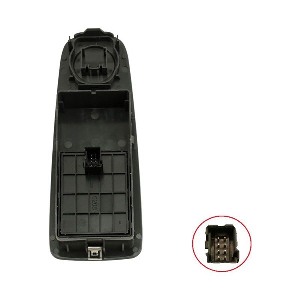 Brytare, fönsterhiss 12V, Vänster fram Fast FT82242 FAST