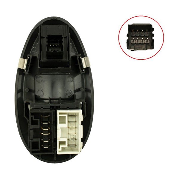 Brytare, fönsterhiss 12V, Vänster fram Fast FT82245 FAST