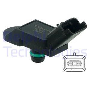 Sensor, insugstryck, Insugsgrenrör Delphi PS10192 DELPHI