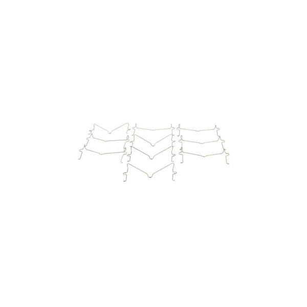 Fjäder, skivbromsbelägg, Fram Febest 0103-003-PCS10 FEBEST