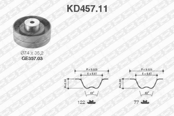 Kamremskit Snr KD457.11 SNR