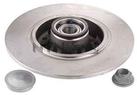 Bromsskiva Solid, Bakaxel Snr KF155.131U SNR