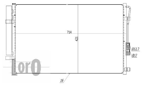 Kondensor, klimatanläggning ABAKUS