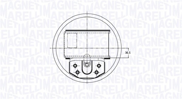 Bälgar, luftfjädring Magneti marelli 030607020168 MAGNETI MARELLI