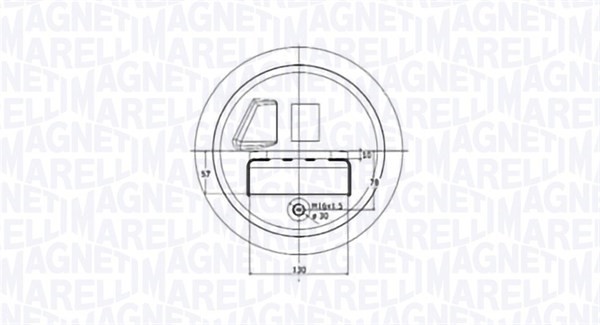 Bälgar, luftfjädring Magneti marelli 030607020274 MAGNETI MARELLI
