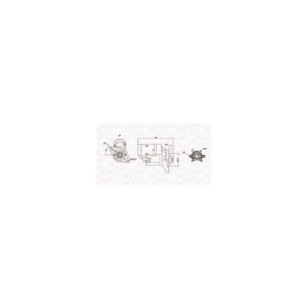 Startmotor Magneti marelli 063721089010 MAGNETI MARELLI