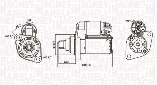 Startmotor Magneti marelli 063721347010 MAGNETI MARELLI Startmotor Magneti marelli 063721347010 MAGNETI MARELLI