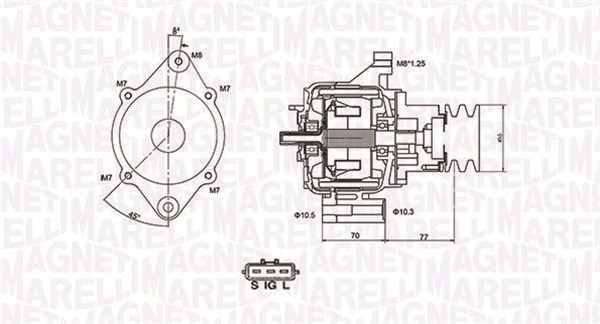 Generator MAGNETI MARELLI