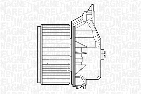 Kupéfläkt 12V Magneti marelli 069412529010 MAGNETI MARELLI
