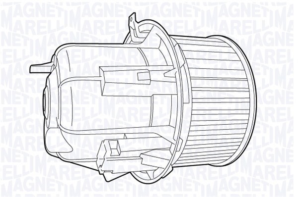 Kupéfläkt Magneti marelli 069412704010 MAGNETI MARELLI