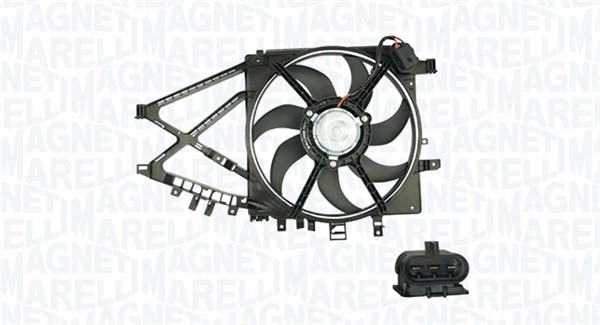 Fläkt, kylare Magneti marelli 069422712010 MAGNETI MARELLI