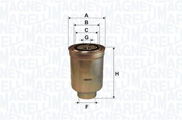 Bränslefilter Magneti marelli 153071760731 MAGNETI MARELLI
