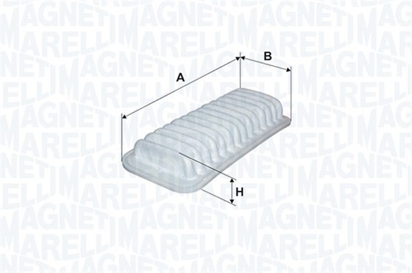 Luftfilter Magneti marelli 153071762388 MAGNETI MARELLI