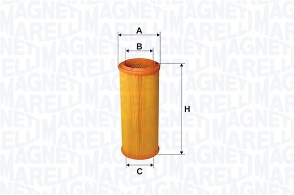Luftfilter Magneti marelli 153071762409 MAGNETI MARELLI