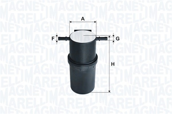 Bränslefilter Magneti marelli 153071762425 MAGNETI MARELLI