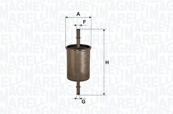 Bränslefilter Magneti marelli 153071762430 MAGNETI MARELLI