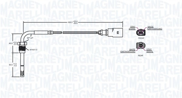 Sensor, avgastemperatur Magneti marelli 172000171010 MAGNETI MARELLI Sensor, avgastemperatur Magneti marelli 172000171010 MAGNETI MARELLI