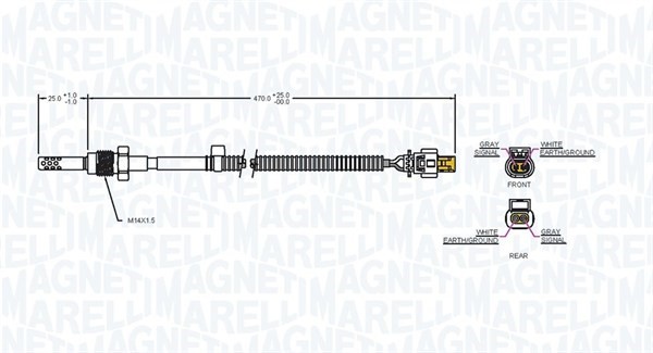 Sensor, avgastemperatur Magneti marelli 172000199010 MAGNETI MARELLI Sensor, avgastemperatur Magneti marelli 172000199010 MAGNETI MARELLI