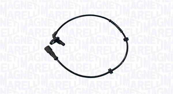 ABS-givare, Sensor, hjulvarvtal, Vänster bak Magneti marelli 1721 MAGNETI MARELLI