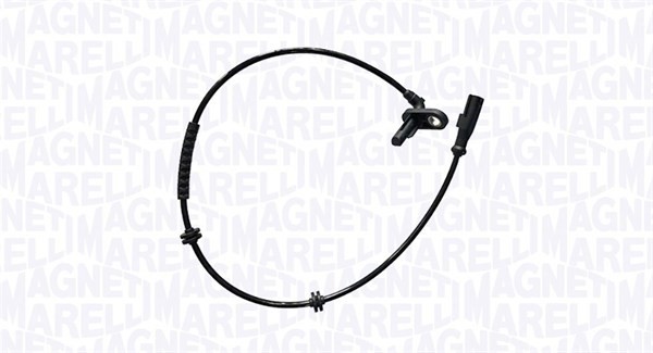 ABS-givare, Sensor, hjulvarvtal, Höger bak Magneti marelli 172100 MAGNETI MARELLI