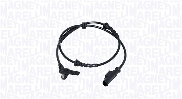 ABS-givare, Sensor, hjulvarvtal, Fram, höger eller vänster Magnet MAGNETI MARELLI