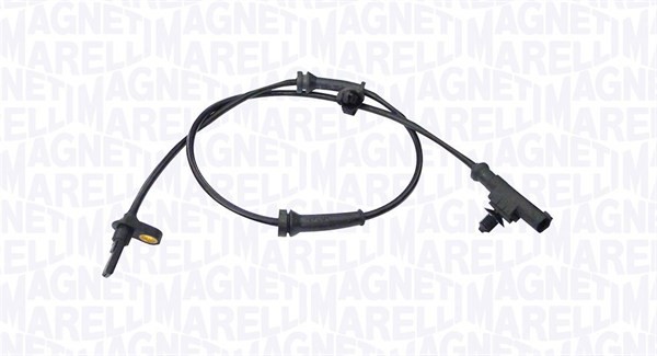 ABS-givare, Sensor, hjulvarvtal, Fram, höger eller vänster Magnet MAGNETI MARELLI ABS-givare, Sensor, hjulvarvtal, Fram, höger eller vänster Magnet MAGNETI MARELLI