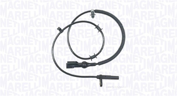 ABS-givare, Sensor, hjulvarvtal, Bakaxel, båda sidor Magneti mare MAGNETI MARELLI