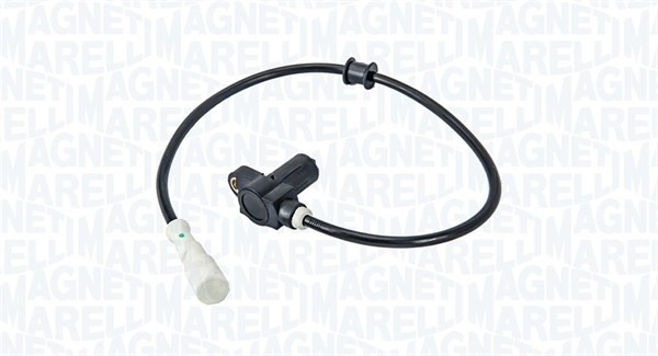 ABS-givare, Sensor, hjulvarvtal, Fram, höger eller vänster Magnet MAGNETI MARELLI