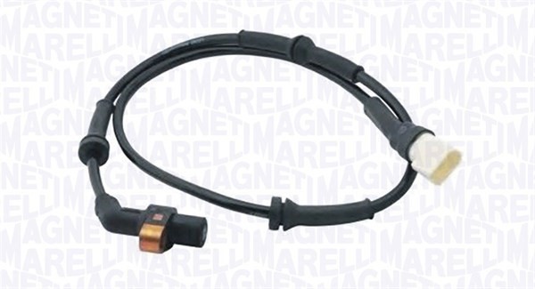 ABS-givare, Sensor, hjulvarvtal, Fram, höger eller vänster Magnet MAGNETI MARELLI