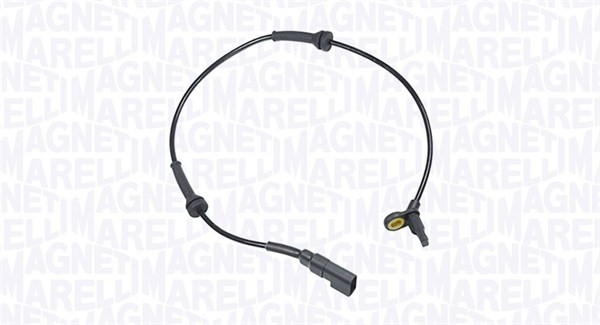 ABS-givare, Sensor, hjulvarvtal, Fram, höger eller vänster Magnet MAGNETI MARELLI