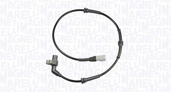 ABS-givare, Sensor, hjulvarvtal, Fram, höger eller vänster Magnet MAGNETI MARELLI