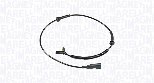 ABS-givare, Sensor, hjulvarvtal, Fram, höger eller vänster Magnet MAGNETI MARELLI