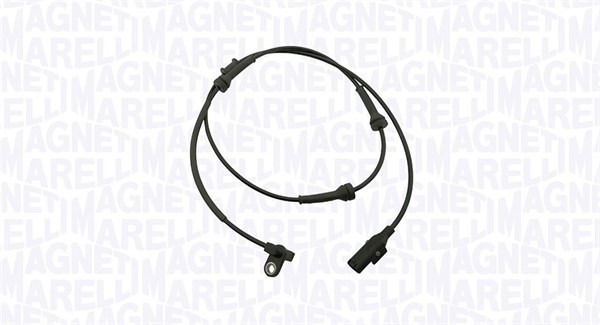 ABS-givare, Sensor, hjulvarvtal, Fram, höger eller vänster Magnet MAGNETI MARELLI
