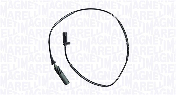 ABS-givare, Sensor, hjulvarvtal, Bakaxel, båda sidor MAGNETI MARELLI