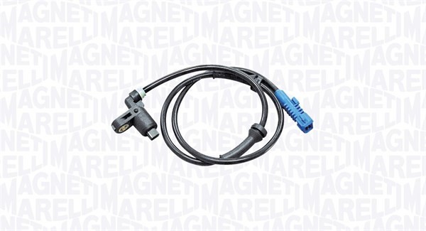 ABS-givare, Sensor, hjulvarvtal, Fram, höger eller vänster Magnet MAGNETI MARELLI