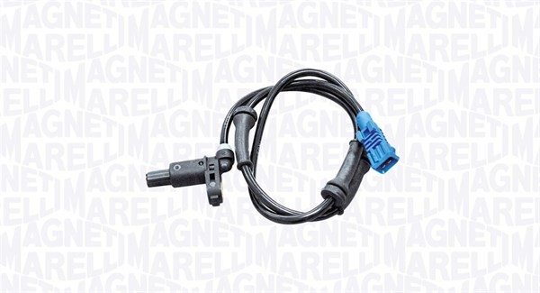 ABS-givare, Sensor, hjulvarvtal, Bakaxel, båda sidor MAGNETI MARELLI