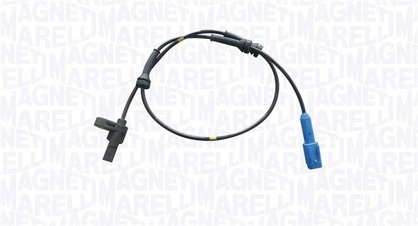 ABS-givare, Sensor, hjulvarvtal, Bakaxel, båda sidor Magneti mare MAGNETI MARELLI