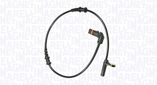 ABS-givare, Sensor, hjulvarvtal, Fram, höger eller vänster Magnet MAGNETI MARELLI