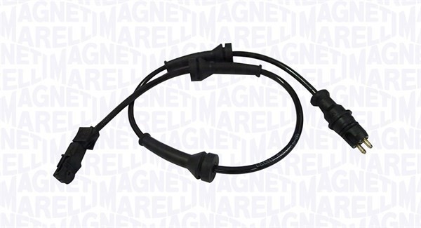 ABS-givare, Sensor, hjulvarvtal, Fram, höger eller vänster MAGNETI MARELLI